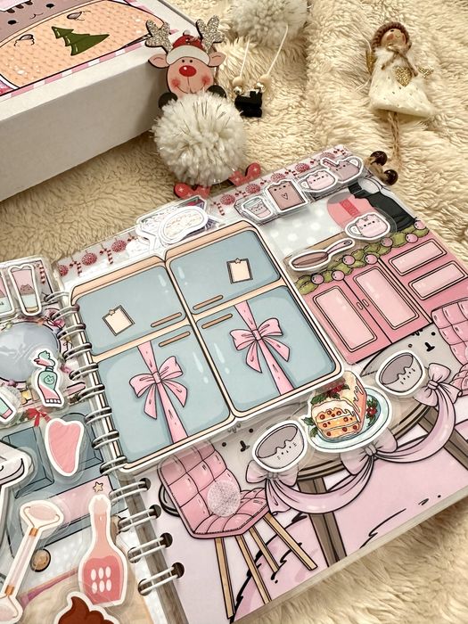 Новорічний альбом на липучках