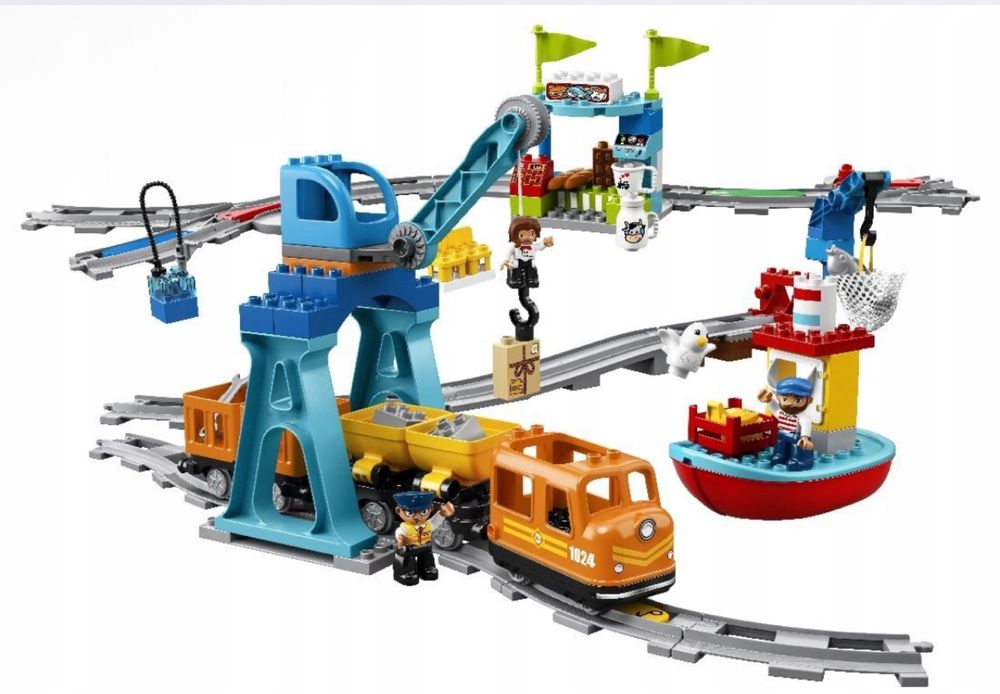 Okazja!LEGO 10875 DUPLO Pociag towarowy