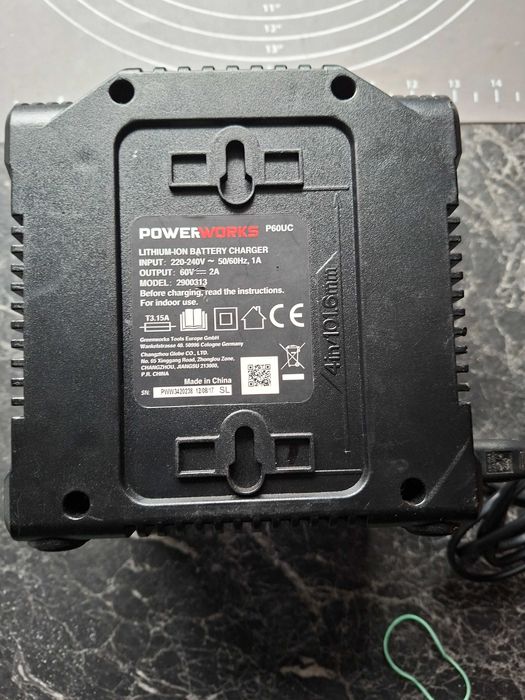 Ładowarka 60V /2A GreenWorks kosiarka.