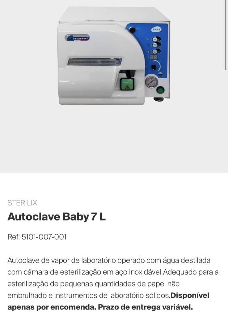 Autoclave 7 litros