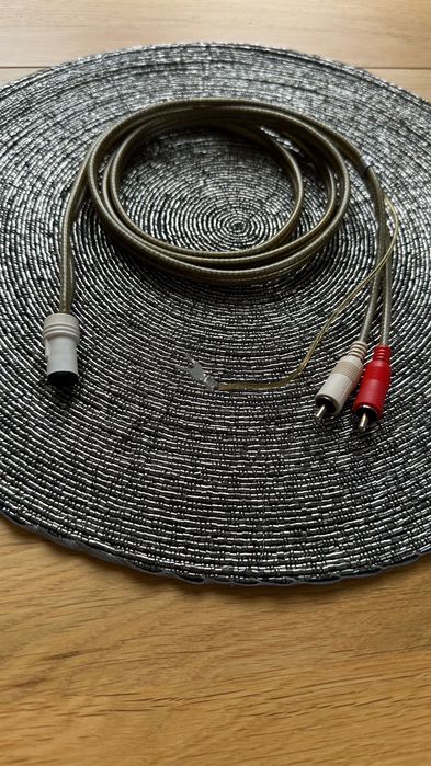 Kabel gramofonowy SAEC – SAEC phono cable - Kabel ramienia gramofonu