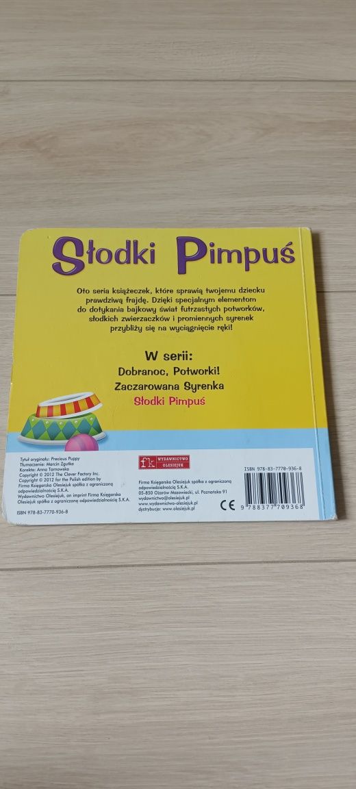 Słodki pimpus bajeczka o pieski dla maluchow york