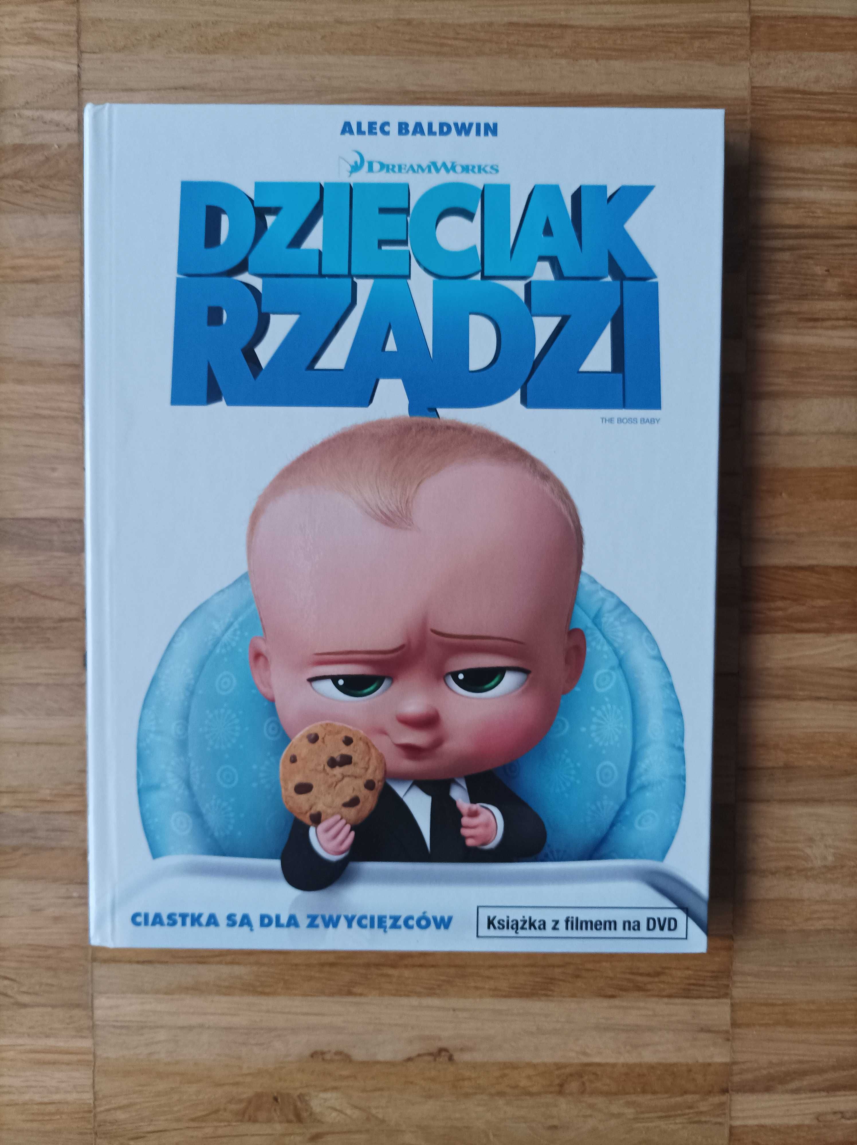 Film DVD Dzieciak rządzi film z książką