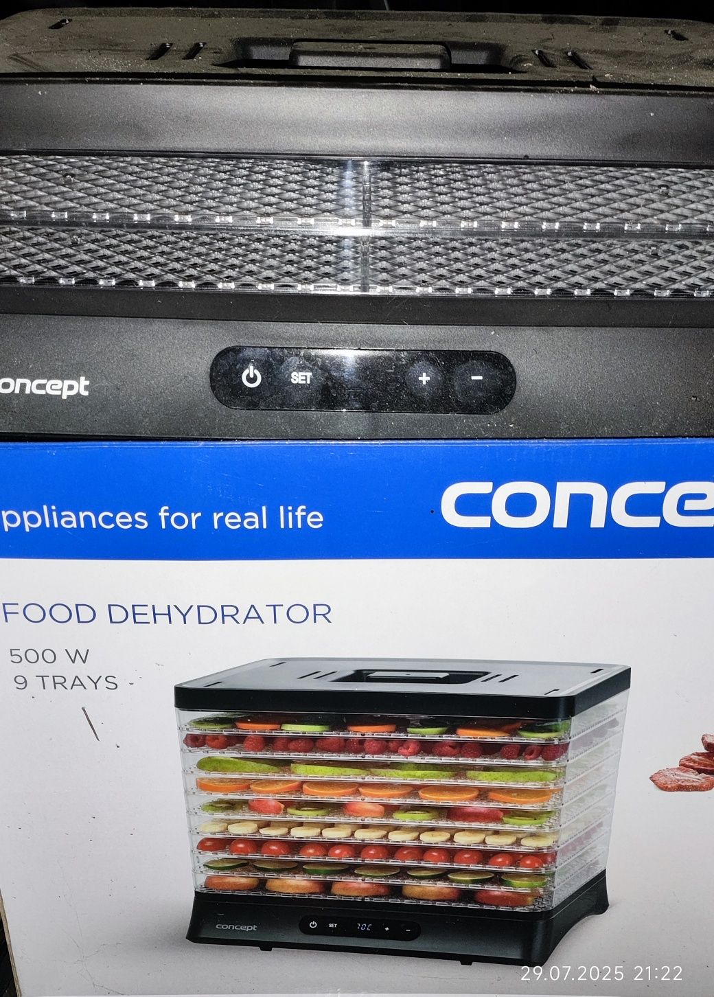 Suszarka spożywcza Concept  SO2040  500 W