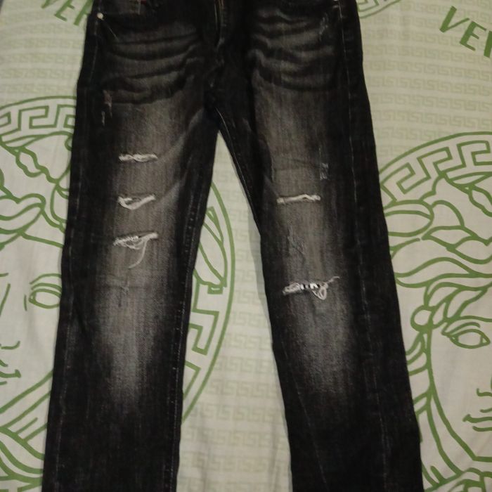 Сіро-чорні джинси Denim Sfliriem