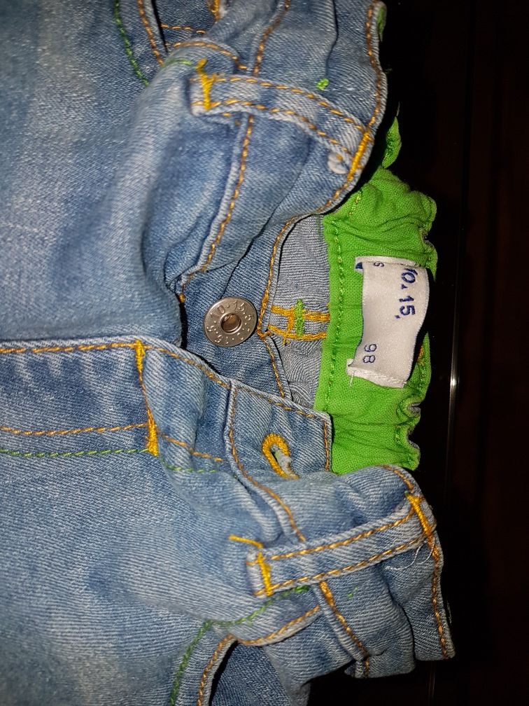 Spodnie jeansy dla chłopca 51015 roz.98