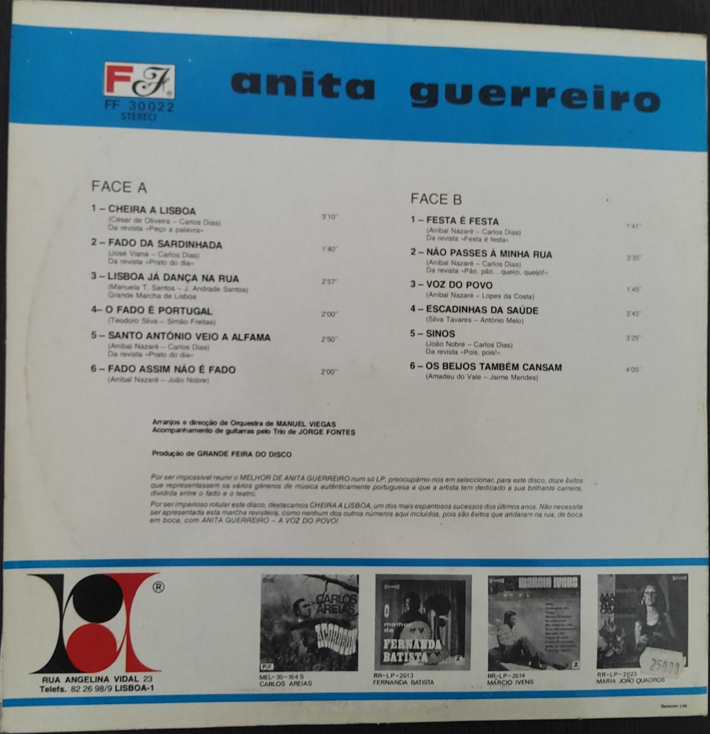 Vinil Lp - Anita Guerreiro