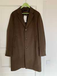 Мужское шерстяное пальто Uniqlo