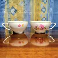 2szt filiżanki ceramika porcelana Ćmielów kolekcja dawne