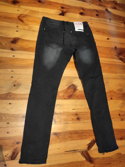 Spodnie męskie jeansowe M