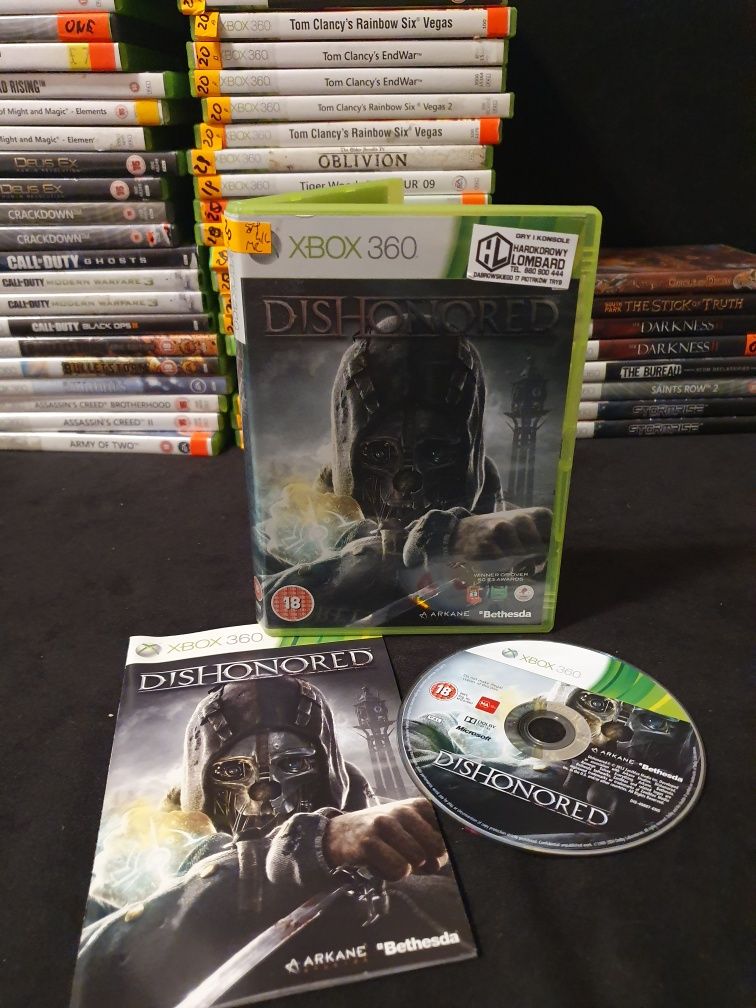 Gra gry xbox 360 one Dishonored