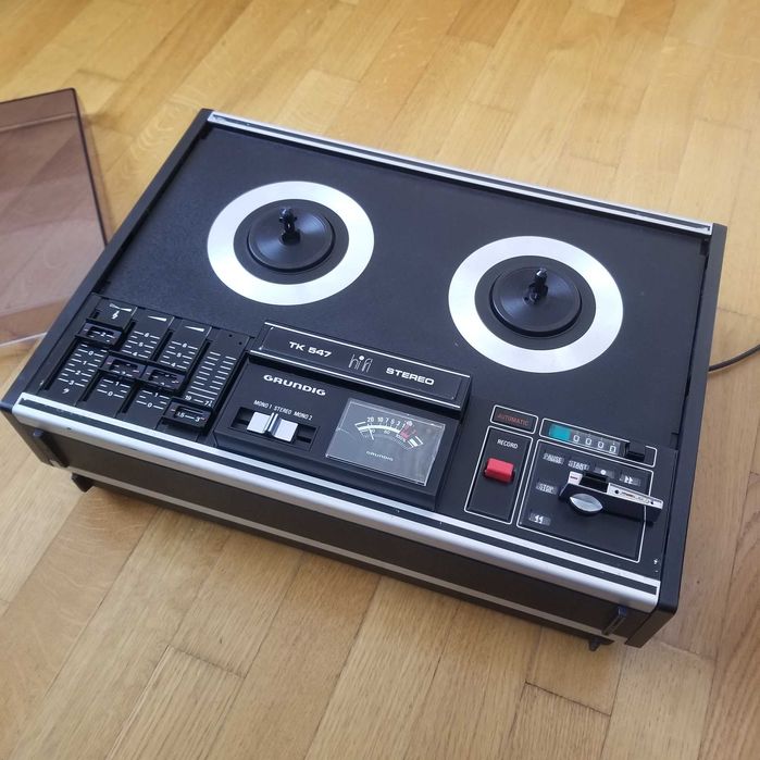 Магнитофон Grundig TK547 Hi-Fi бабинный катушечный