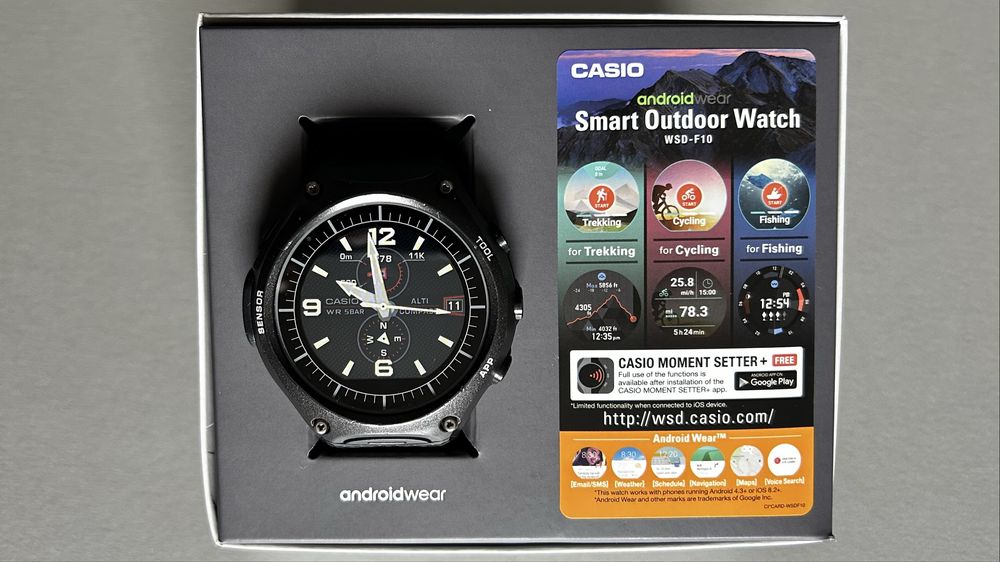 Smartwatch Casio WSD-F10