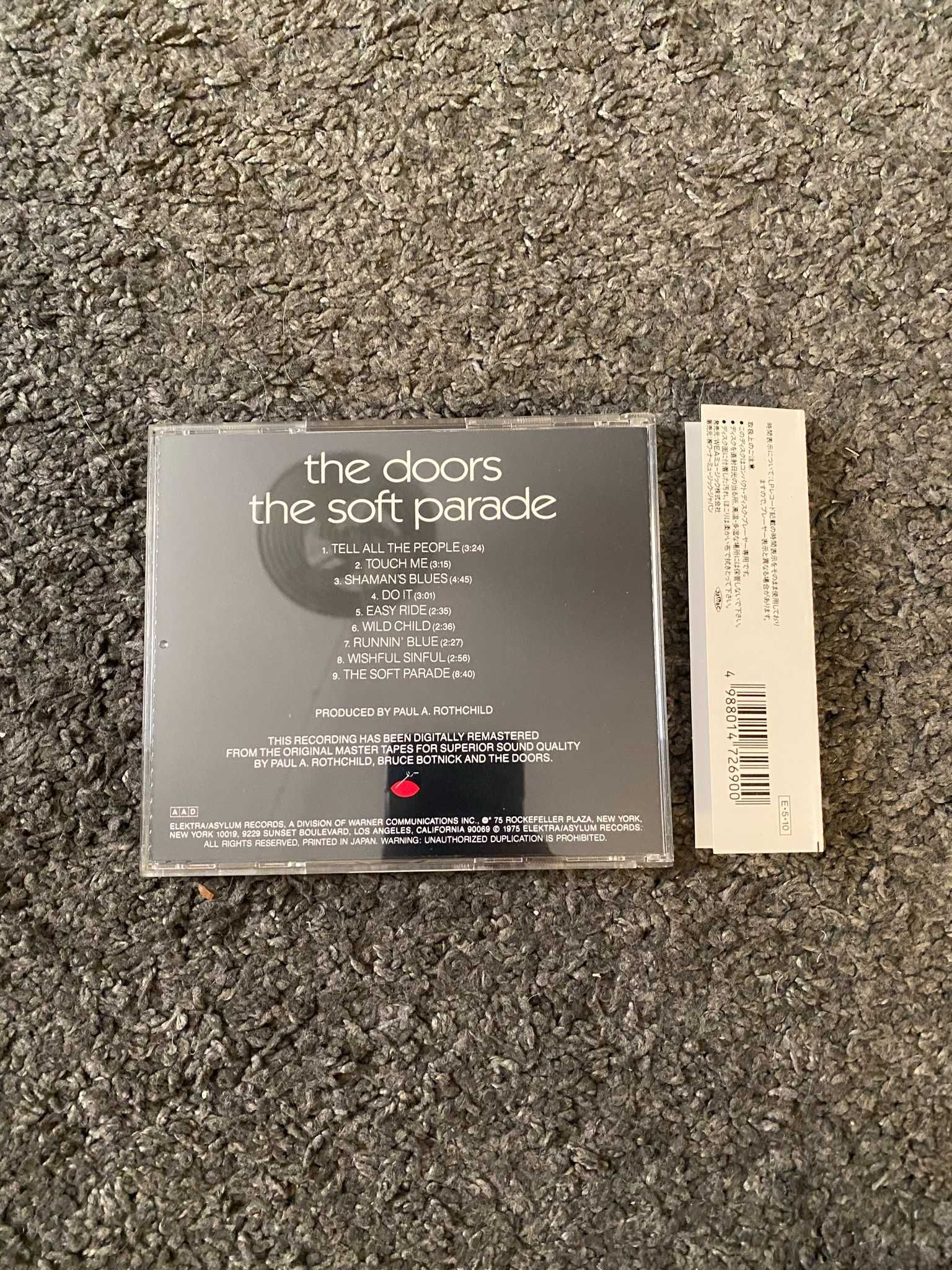 The Doors The Soft Parade CD wydanie Japonia OBI
