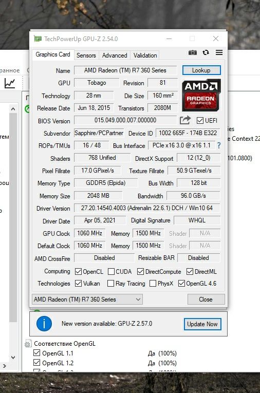 Игровая AMD Nitro R7 360 2GB