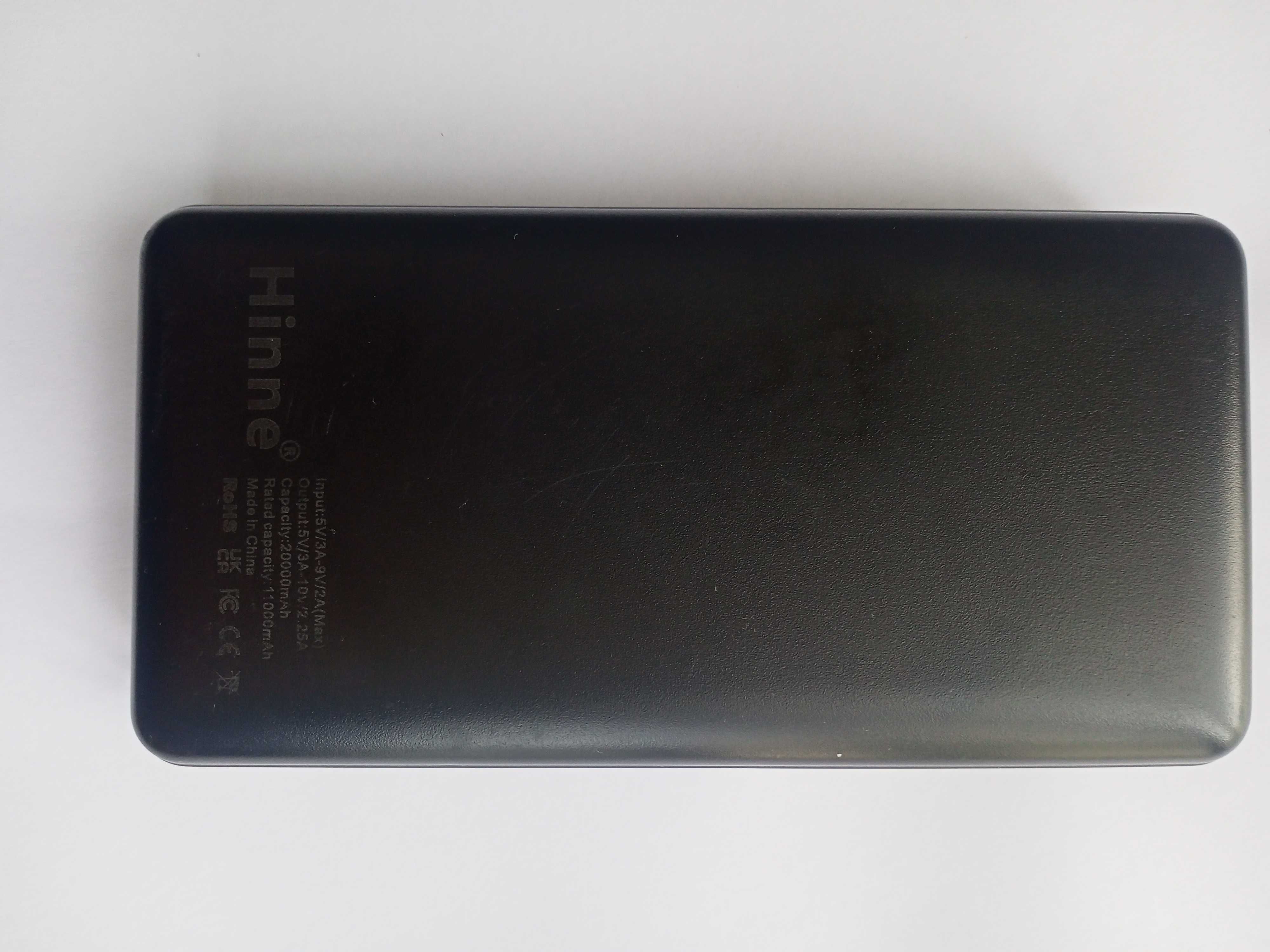 Аккумулятор павербанк  Power Bank 20000 mAh (Black)