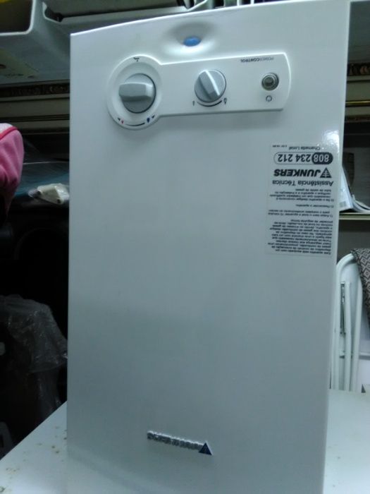 esquentadores ventilados de 11 e 14 litros Vulcano com montagem