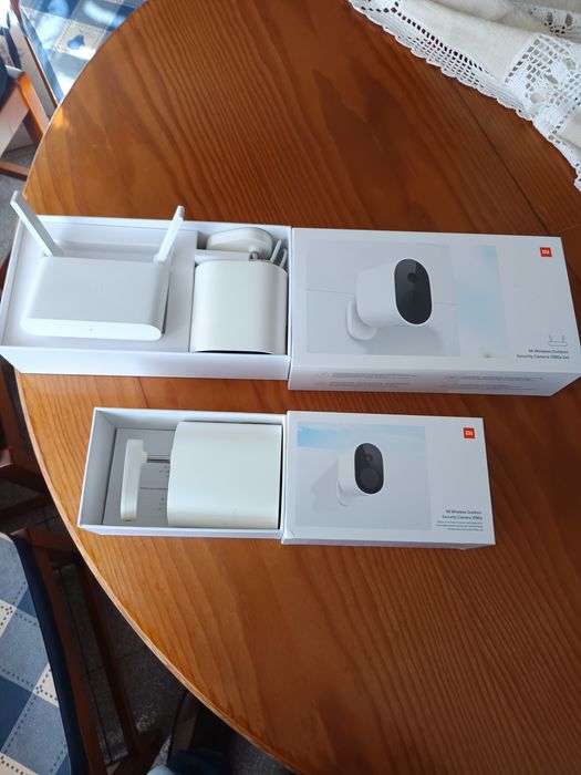 Câmaras de Vigilância com WiFi a Bateria