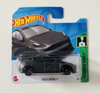 Hot Wheels Tesla model Y HW Green Speed