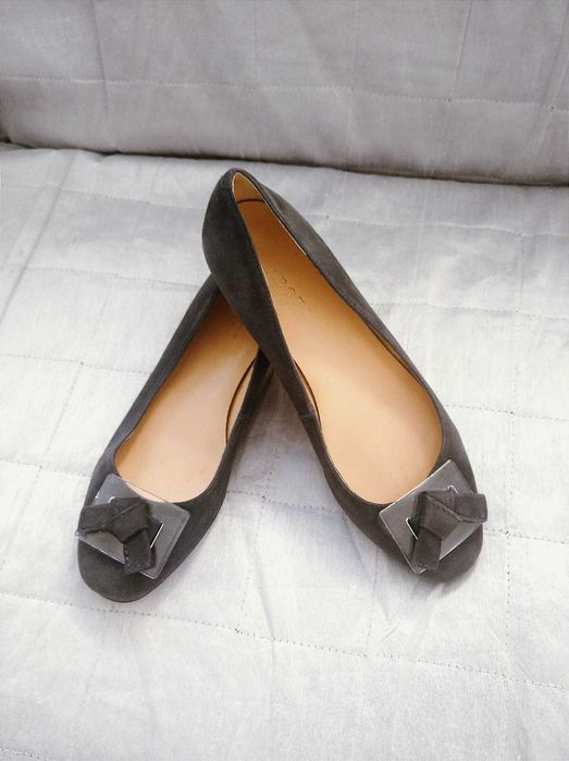 Eleganckie baleriny Talbots skóra r.37.5