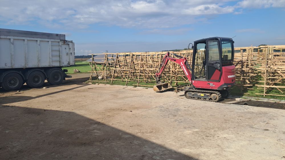 Usługi minikoparką