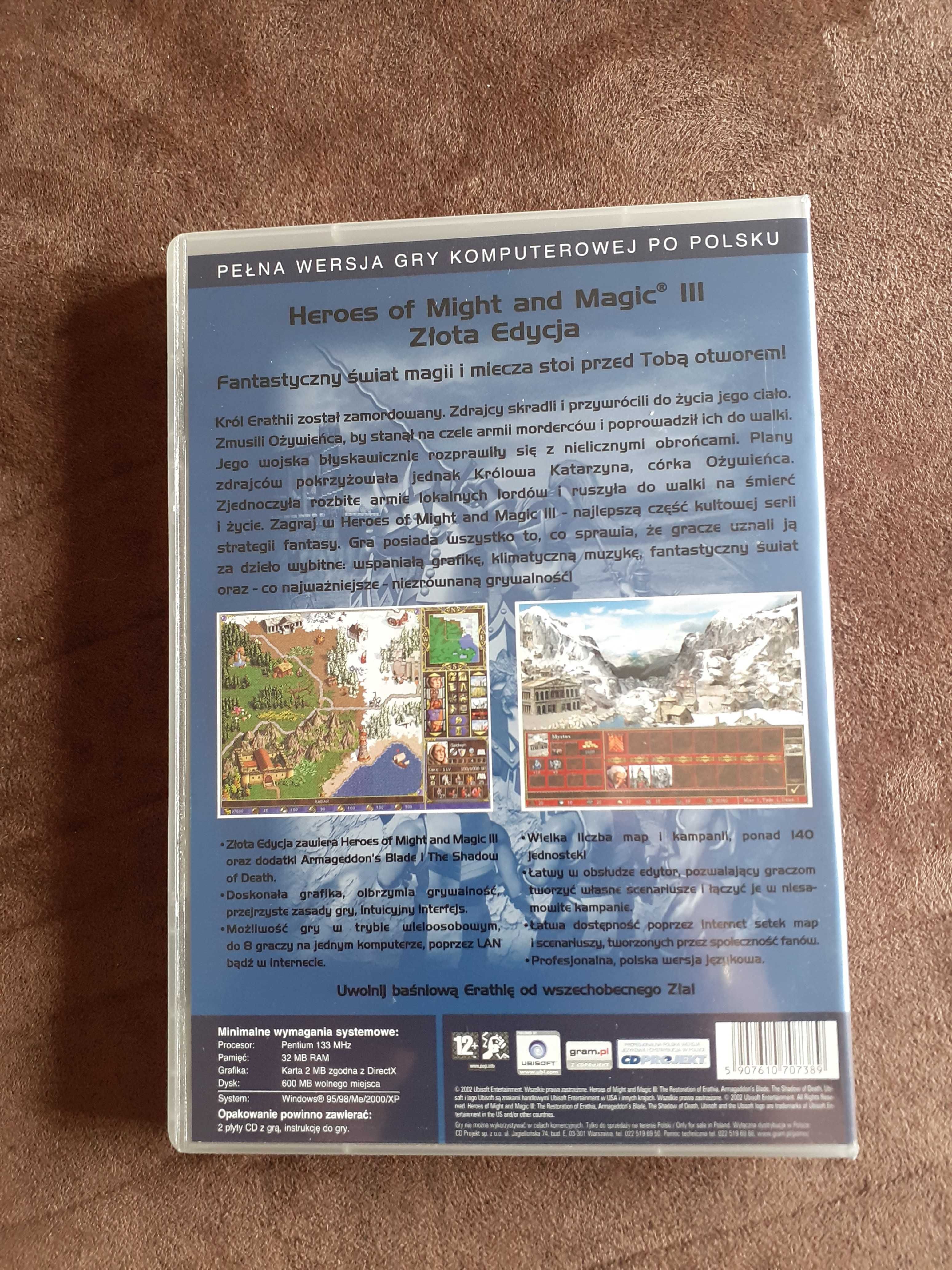 Gra PC Heroes of Might & Magic III: Złota Edycja - nowa eXtra Klasyka