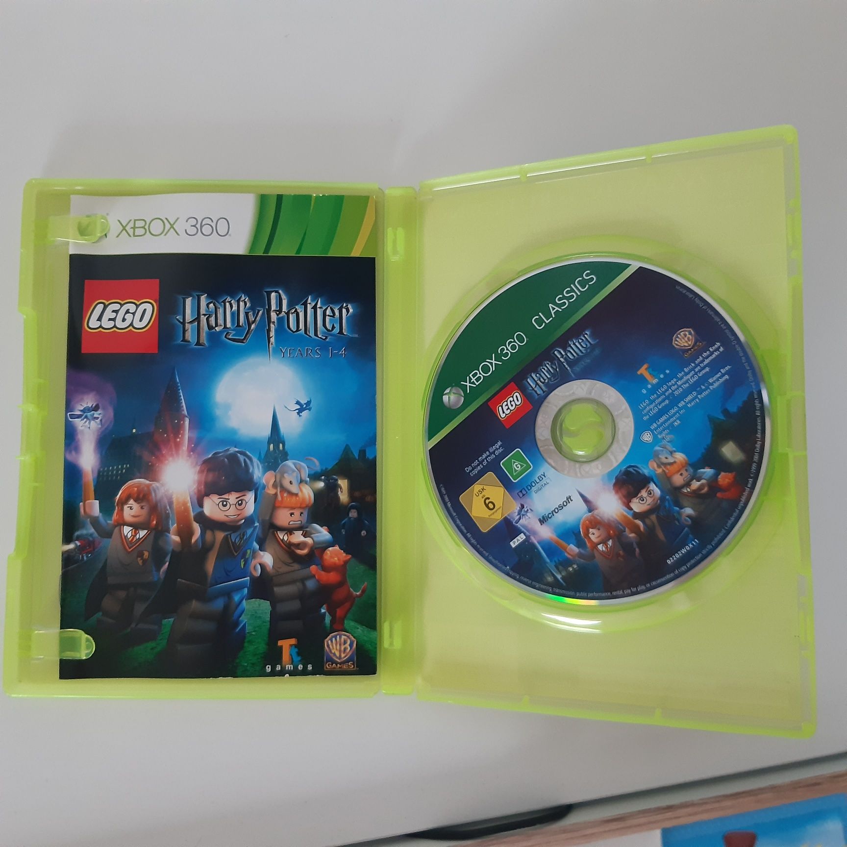 Gra Harry Potter 1-4 xbox 360