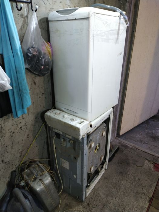 Бак двигатель клапаны З/Ч стиральной машины