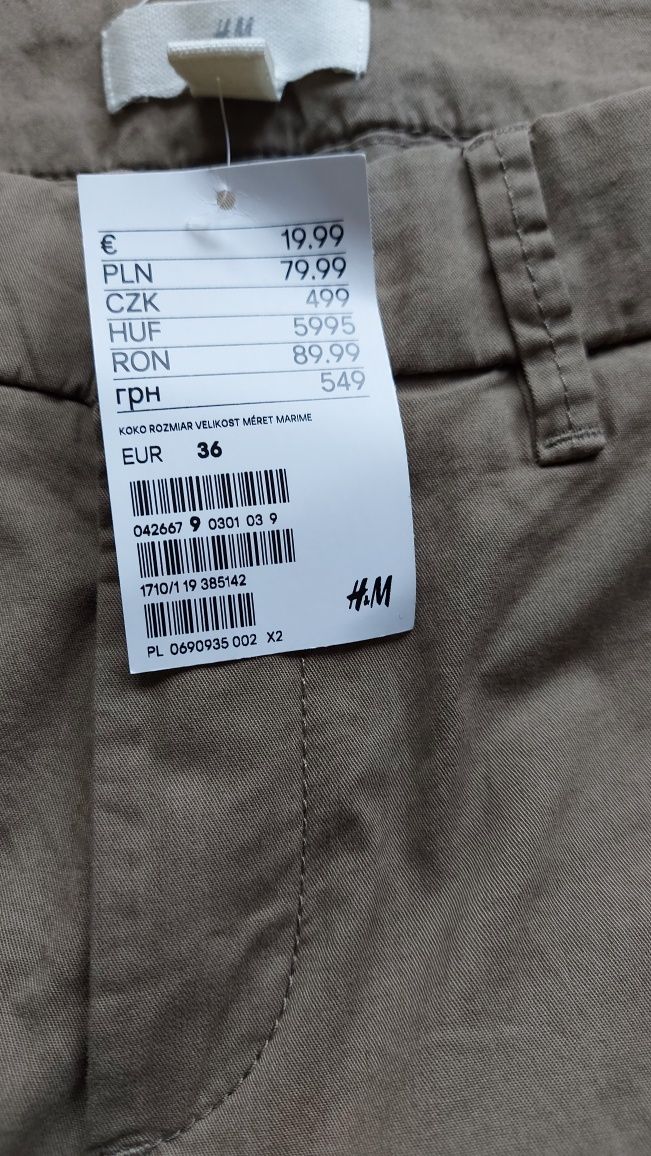 Spodnie H&M rozm. 36