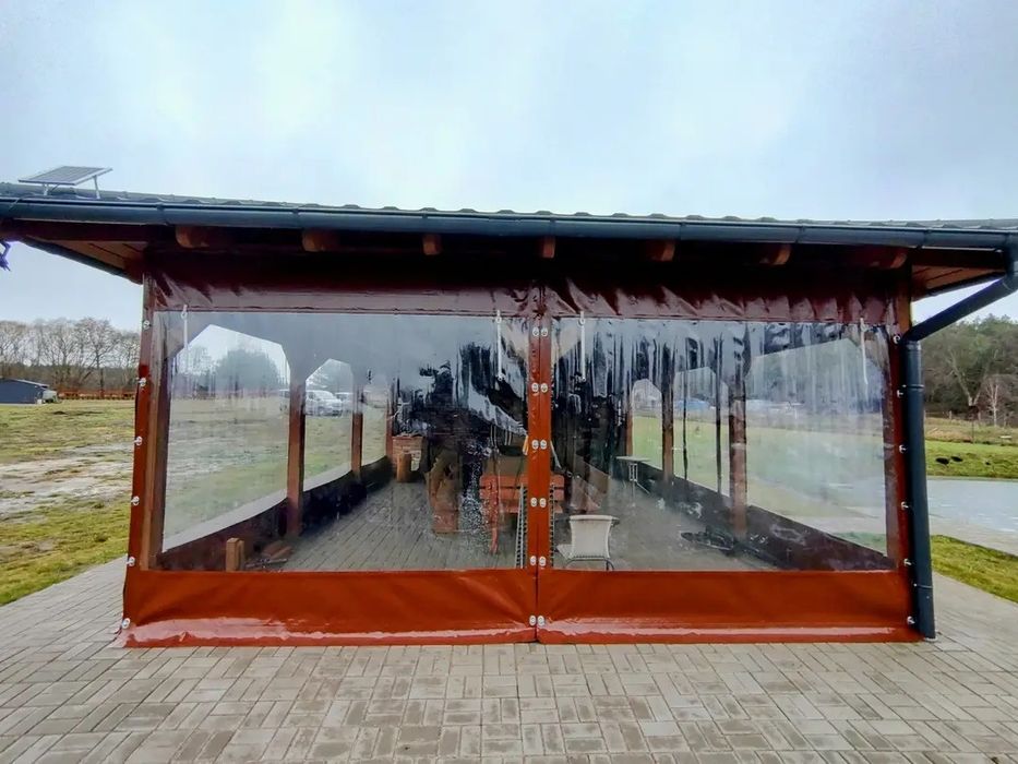 Zabudowa tarasu plandeką – bezpłatny dojazd i pomiar