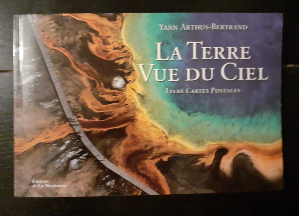 Livro de postais Yann Arthus-Bertrand