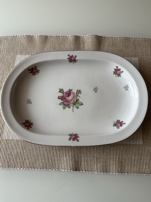 Фарфор из ГДР.  Столовый сервиз