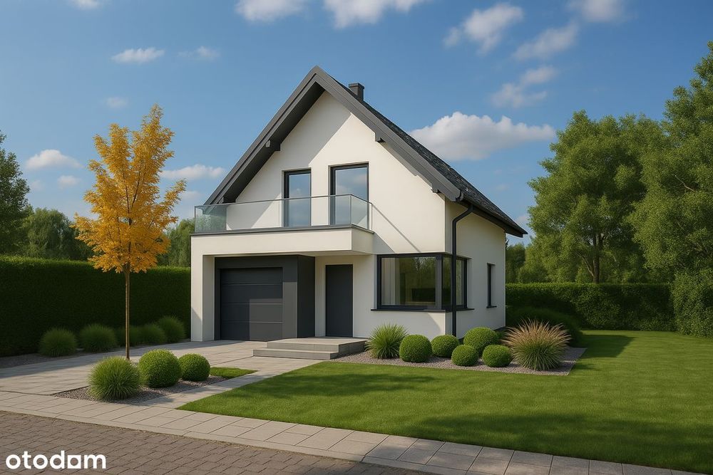 Nowoczesny dom z garażem w Rzeniszowie !