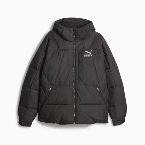 Куртка пуховик мужская Puma Down Jacket черного цвета