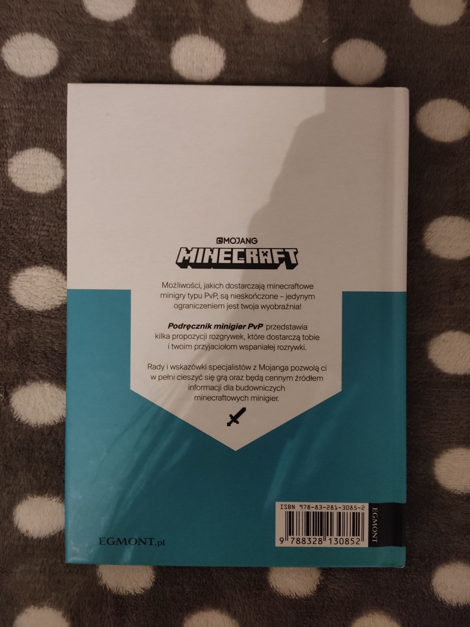 Minecraft książka Podręcznik Minigier PVP Mojang Nowa Egmont