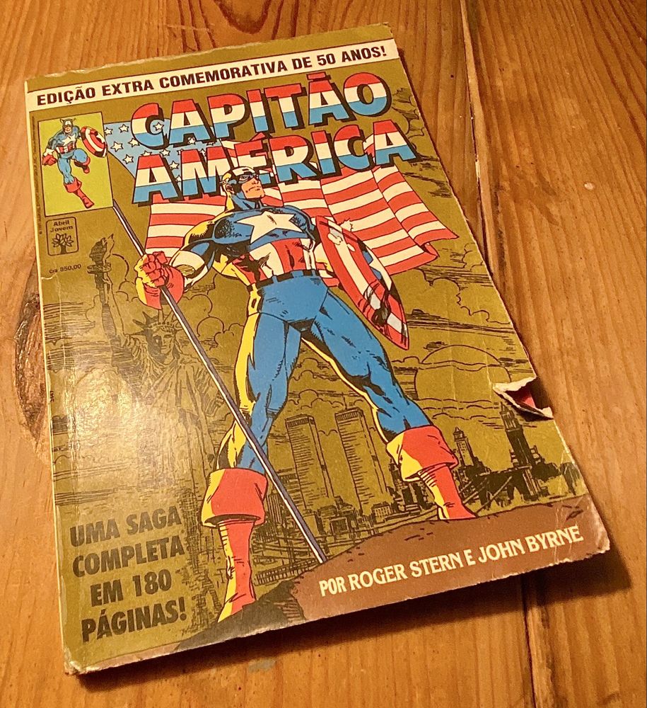 B.D. | Capitão América - Edição Extra | 1991