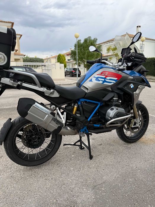BMW R 1200 GS Rallye de 2017 full extras, revisões na marca