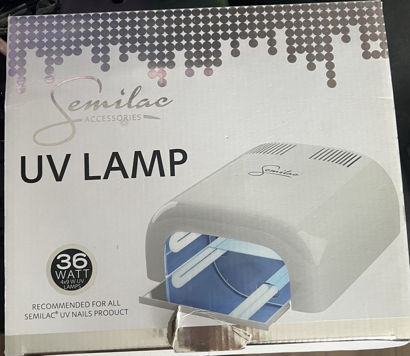 Lampa uv semilac do manicure pedicure 36W