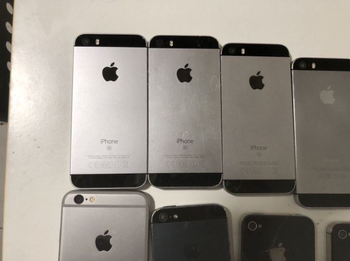 Lote de 11 iPhones ** Ler descrição  **