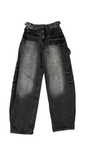 Czarne jeansy skate.