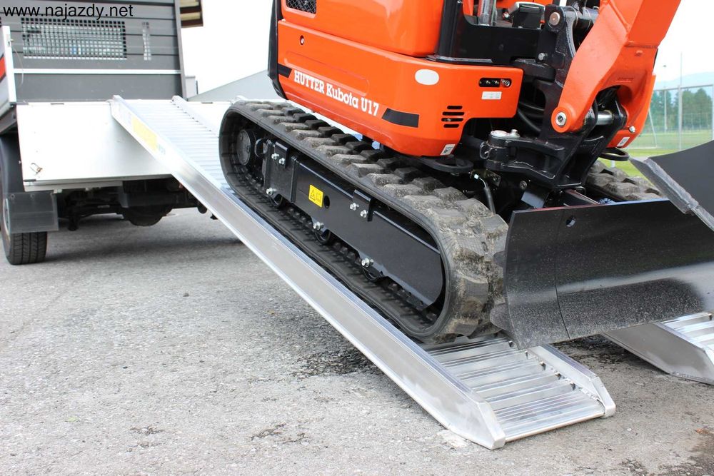 Najazdy Aluminiowe 4m 4,1t Europejski cert CE/Gwarancją jakości