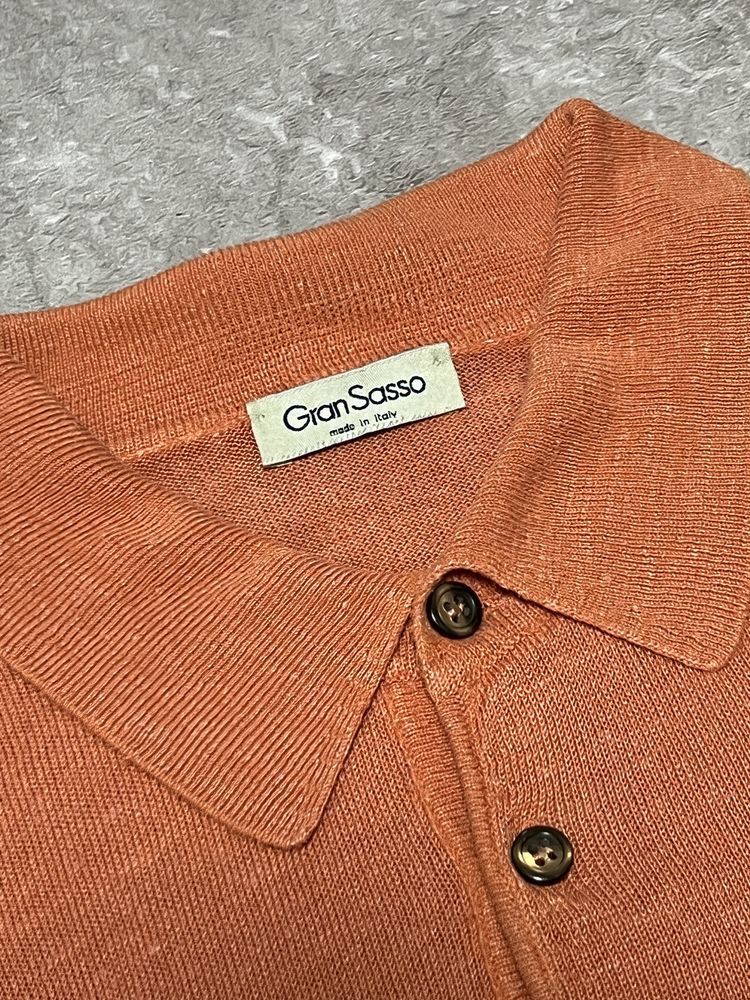 Лляне поло Gran Sasso (оригінал, made in Italy)