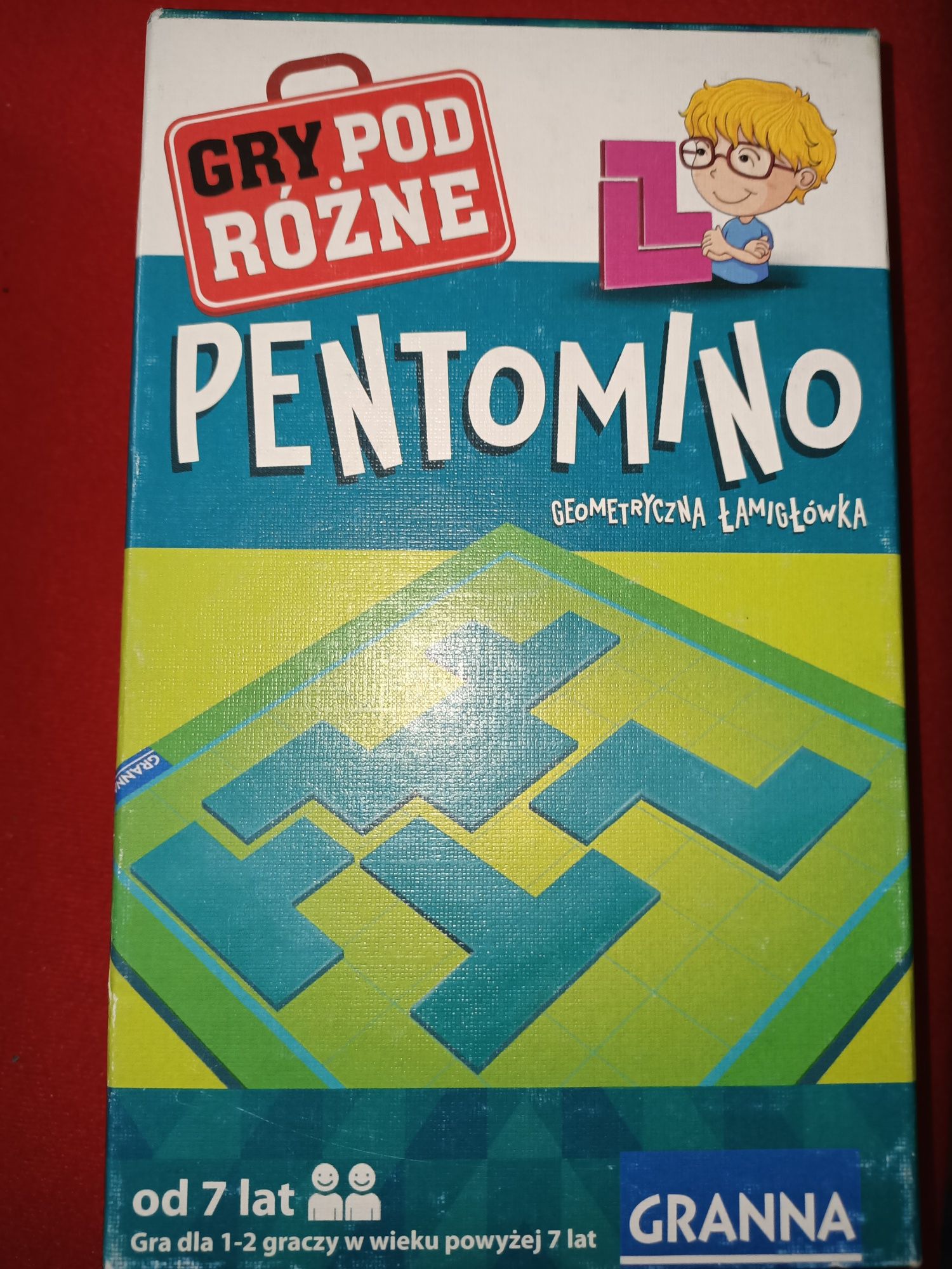 Pentomino geometryczna łamigówka od 7 lat, super zabawa