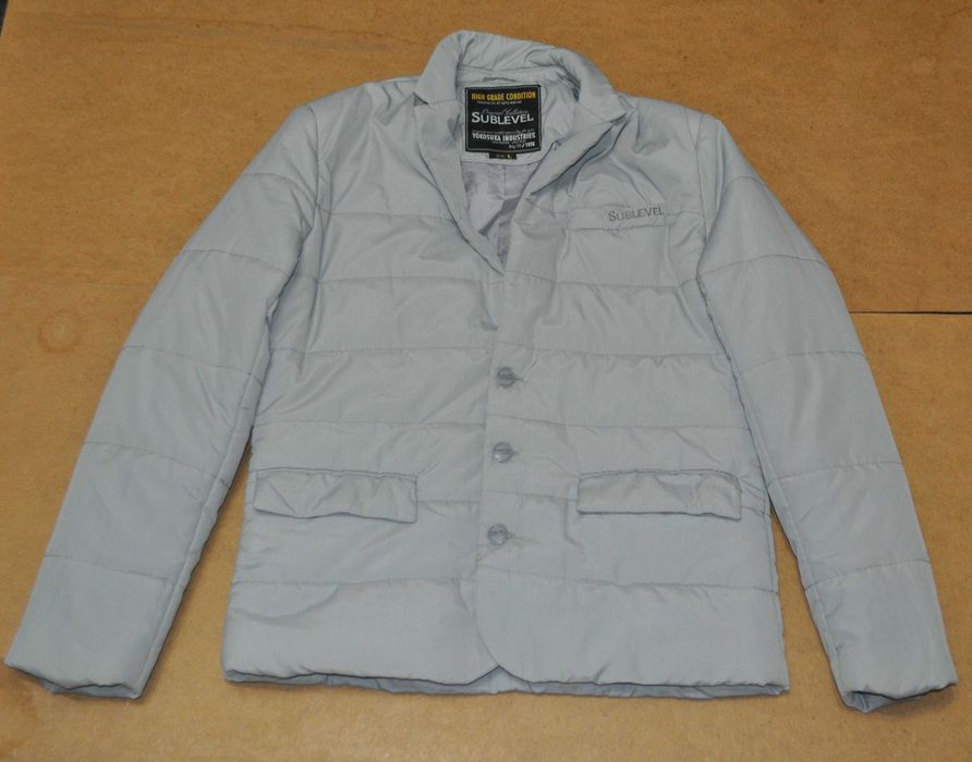 sublevel мужская куркта пуховичек в форме пиджака