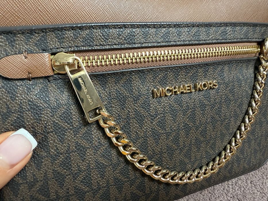 Сумка кросбоді Michael Kors Jet Set large logo