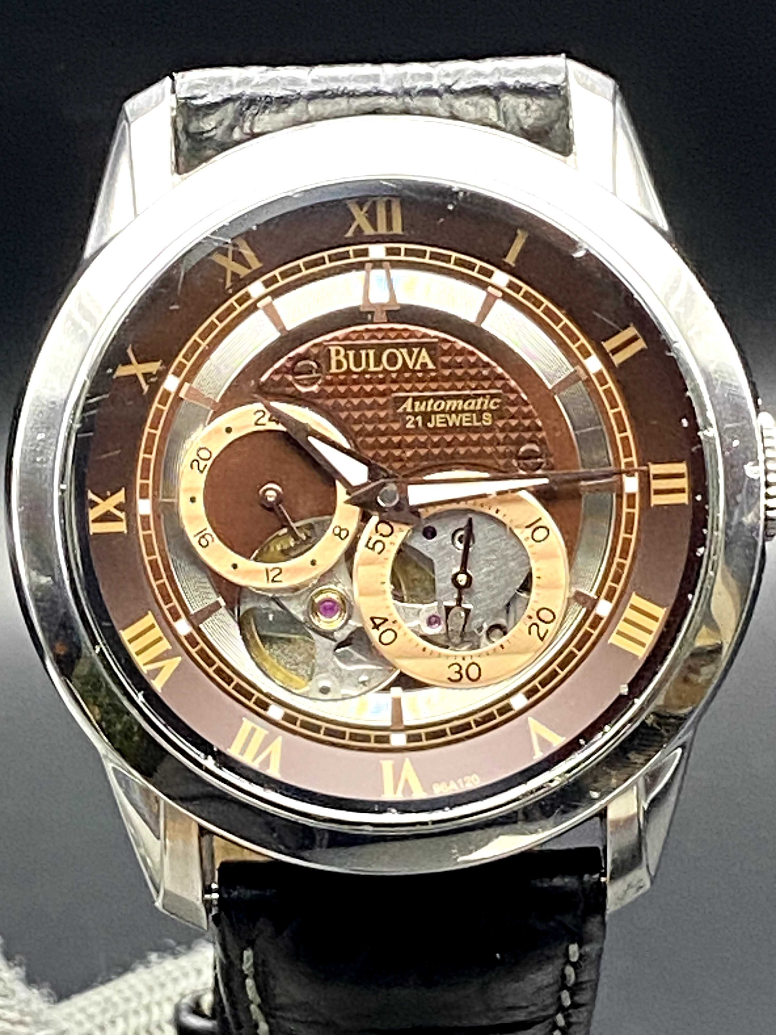 Чоловічий годинник часы наручные BULOVA 96A120  Tissot Seiko Orient