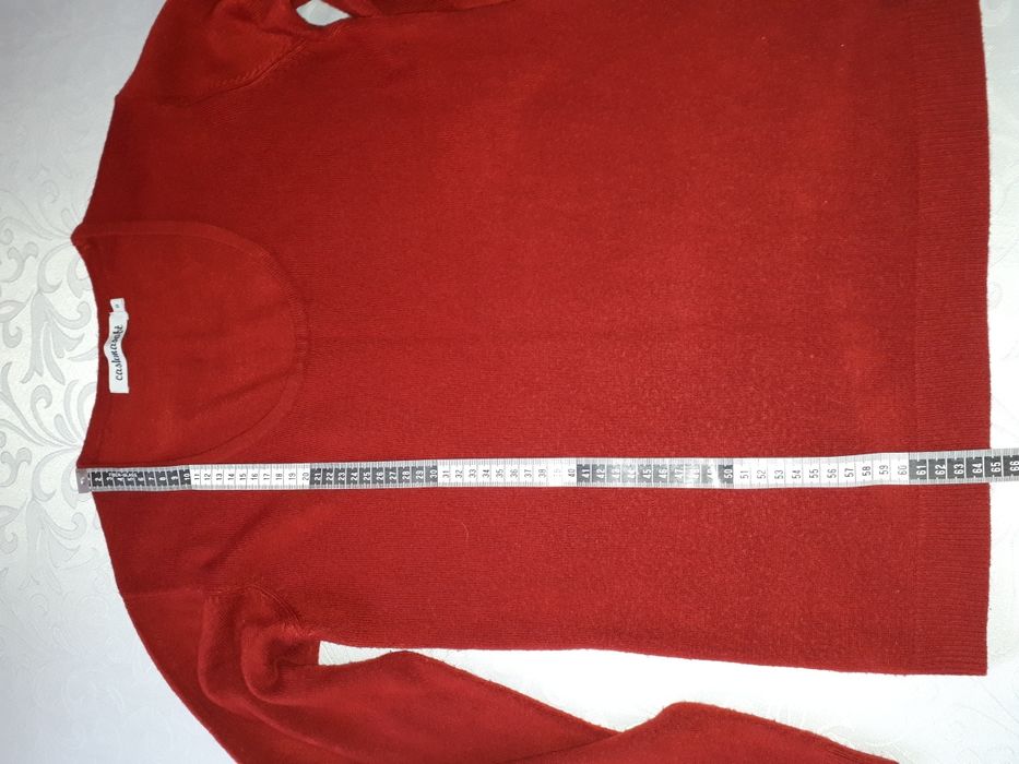 Sweter damski czerwony
