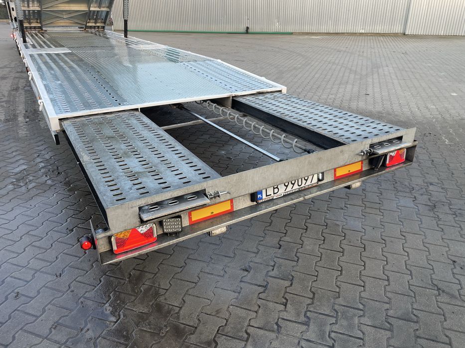 Przyczepa do przewozu samochodów / laweta autotransporter LF3