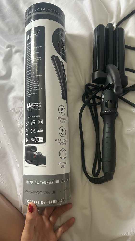 Maquina de ondas para o cabelo Eurostil