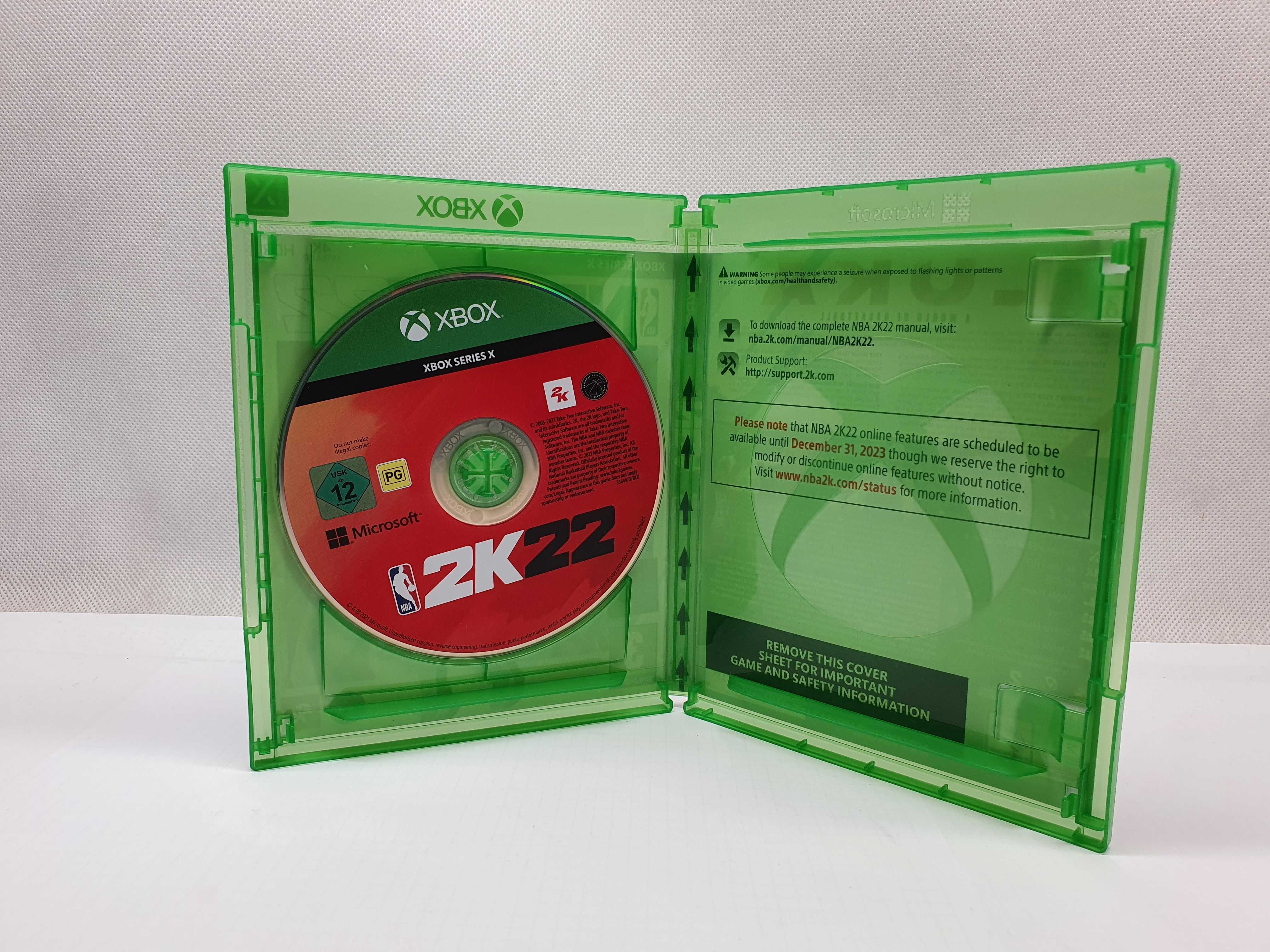 Gra NBA 2K22 XBOX SERIES X, Lombard Jasło Czackiego